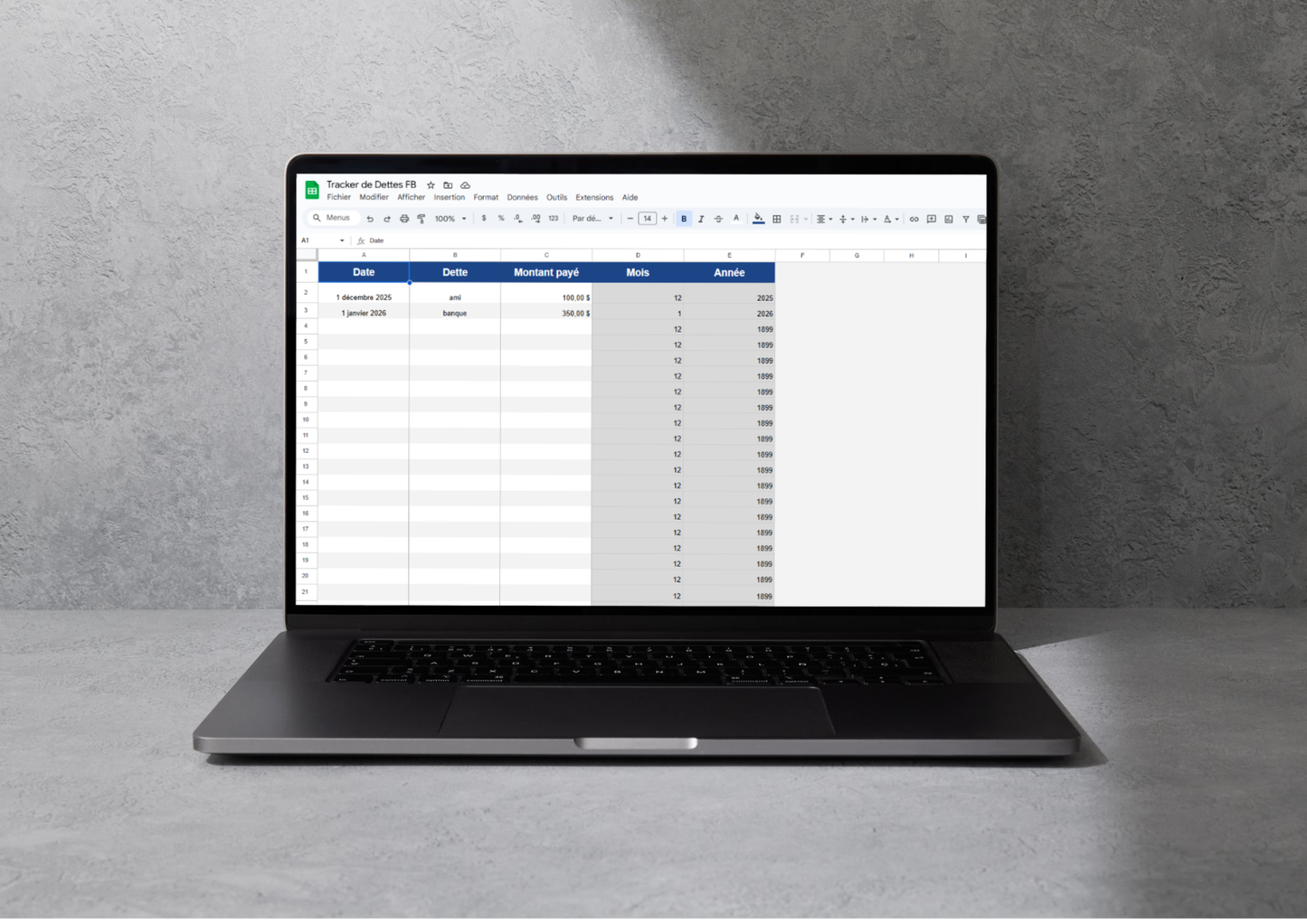 Le Suivi de Dettes Automatisé